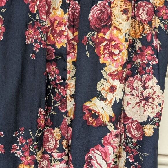 Band of Gypsies Floral Bustier Jumpsuit with Pockets Size Small - Picture 4 of 10